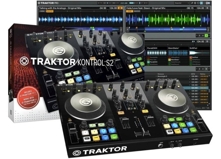 Native Instruments - Traktor Kontrol S2 MKII DJ Controller